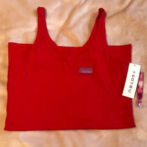 NWT Soybu red tank top